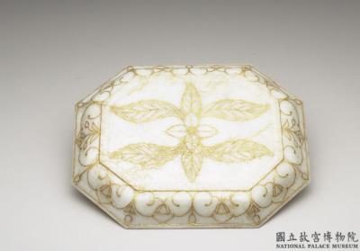 图片[2]-Jade eight-sided plate, Mughal Empire-China Archive